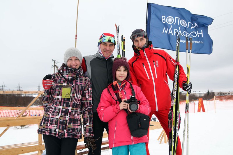 Харовский лыжный марафон 2016