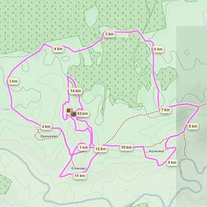 Схема и трек трассы Спасского марафона-2015
